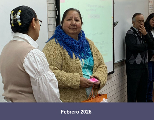 Reconocimiento a la profesora Patrica González Vega